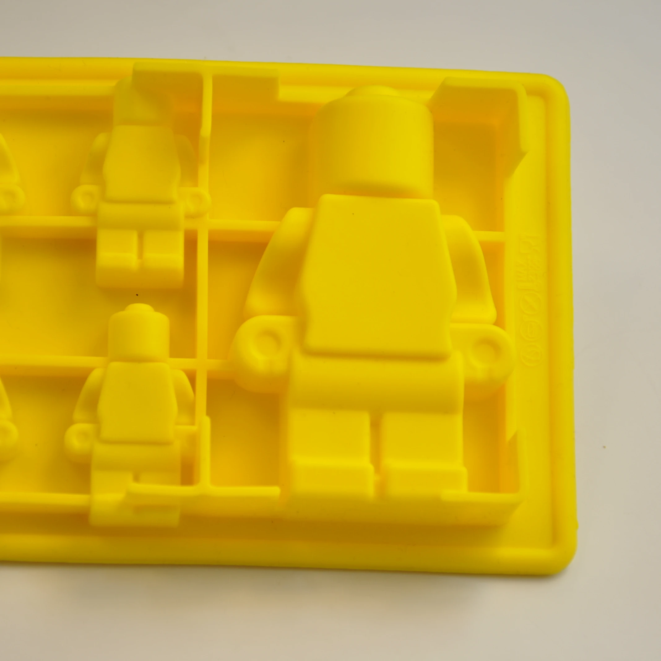 164211Robot Lego Bac À Glaçons Silicone Moule pour Bonbons Au Chocolat et Enfants Fête et Cuisson Min Bloc De Construction thèmes