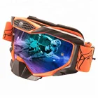Custom Logo Motorcycle Googles Racing Glasses wholesale Goggles Motocross Goggles Roll Off dirt bike goggles for men women