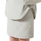 2019 Winter Women Skirt Short Skirt Winter High Waist Casual Solid Color Slim Skirt