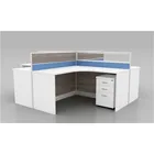 High Quality Modern Customized Office Cubicle Workstastion For 4 people Office Desk Cubicle