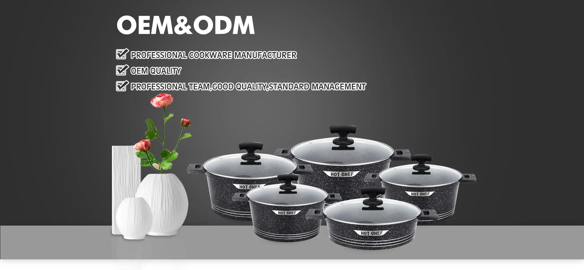 Zhejiang Huochu Cookware Co., Ltd. Die Cast Aluminum Cookware, Aluminum Cookware
