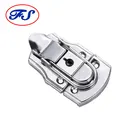 metal tool box Equipment lock wooden box fastener buckle and flight case with keys FS1015
