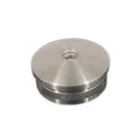 Stainless steel hollow pipe stair railing end caps for steel tube