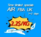 Free pick up air freight door to door shipping service to UK FBA amazon