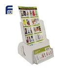 Logo Printed Advertising Table Standee A4 Cardboard Brochure Holder Display