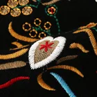 Jumpers Clothes Autumn Embroidery Retro Ethnic Style Loose O-neck Women Jacquard Vintage Sweater Jumpers Clothes