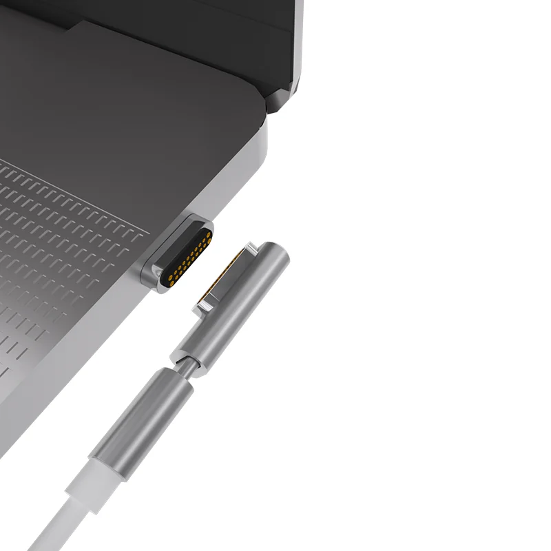 20Pins Magnetic to USB C 3.1  Adapter,Support 100W PD,10Gbp/s Data Compatible with most Type c Devices