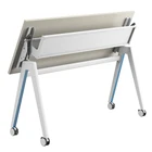 china furniture school metal folding reading mobile metal study table design