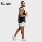 High quality gym top men tank white dry fit stringer tank top bodybuilding running sports workout gym mens tank top