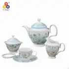 Hot Sale New Bone china Tea Sets Ceramic Tea Pot Set