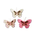 Butterfly Assorted Colors Hand Painted Handmade Crafts Butterfly For Wedding Decorations