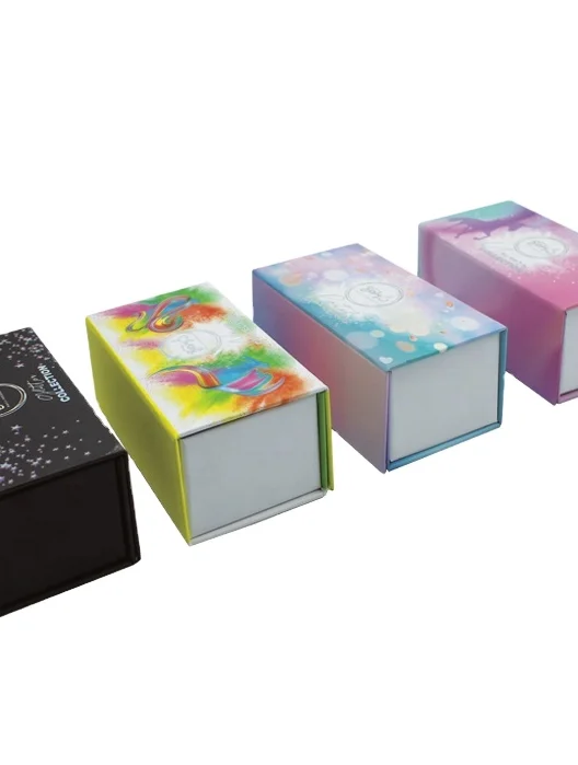creative gift boxes design small eyelash box cosmetic packaging