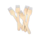 biodegradable disposable wooden fork knife spoon