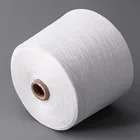 32S/2 Regeneration ratio 65/35 Unifi fibre Repreve hangtag Polyester and Viscose recycled blended yarns