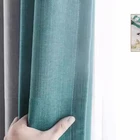 Classic Colorful 100% Polyester Thermal Insulated Blackout Curtains