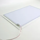 Simple Style Table Stand Picture Photo Frame A4 Size Ultra Slim Acrylic LED Lightbox Crystal Backlight