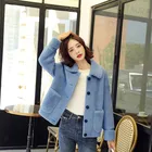 Jacket Fur Womens New Product 2020 Wool Jacket Fur Collar Slim Outwear Womens Winter Trench Coat
