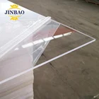 JINBAO used 10mm 4 8 feet 4ft x 8ft 4'x8' 4x8 cheap colored Clear perspex pmma acrylic glass plexiglass sheet
