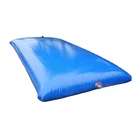 flexible liquid storage foldable pillow water tank for waste water storage container
