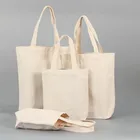 Eco-friendly Large Cotton Tote Shopping Bag Canvas In Stock