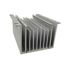 High power led aluminum extrusion CNC machining heat sink Variable frequency radiator