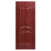 Veneer coated wooden flush mdf pvc plastic door skin