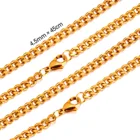 Jewellery Jewelry Hot Sale 18k Gold Simple Design Jewellery Chain Necklace Jewelry Mens Cuban Link Chain