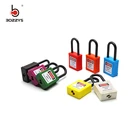 Portable 38mm Available Portable Insulation Padlock With Keyed Alike ABS Safety Padlock BD-G16