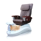 Nail salon equipment foot spa massage pedicure chair with airvent