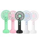 2020 Amazon Hot Selling Fan New Design Portable Battery Rechargeable USB Mini Desk handheld Fan