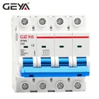 GEYA GYM1 DZ47S Electrical Circuit Breaker Types OEM MCB Rating 1A 2A 3A 4A 6A 10A 13A 15A 20A 25A 30A 32A 40A 50A 60A 63A