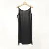 /product-detail/casual-pure-color-sexy-long-silk-sleeveless-dresses-black-camisole-dress-for-women-62383495244.html