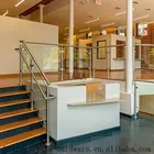 SS Stainless Steel Railing Model Balcony Stairs Guard Perspex Glass Handrail Inox Price Cheap Balustrade Design
