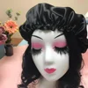 High Quality Luxury Customized Double Layer Silk Hair Bonnet 19mm 16mm