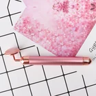 Thicken Beauty Bar Pulse Facial Massager Round Roller Energy Gold Stick Skincare Wrinkle Treatment Body Care