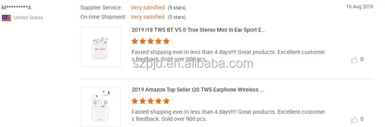 2019 Original Blue tooth i20 TWS with microphone wireless Blue tooth headphones PK i7 i10 i12 - ANKUX.COM