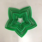 Packaging Customization Cake 10pcs Stare Shaped Cake Mold Cake Tools