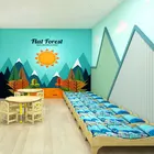 Furniture For Wood Children Care Center Nursery Furniture Sets Wooden Table And Chairs For Daycare And Preschool
