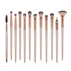 S199 Cheap price Portable CosmeticTools Fan brush Foundation brush Eyeliner Eyeshadow Travel 12pcs Makeup Brush Set