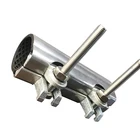Pipe Repair Adjustable Size Flex Type SS304 Pipe Fitting Repair Clamp Broken Leaking Pipeline