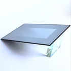 Custom Glass Transparent Glass Printing Custom Full Color Silk Printed Toughened Glass Semi Transparent Glass Screen