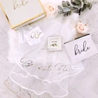 Amazon Popular Bachelor party Accessory Bride Veil For Wedding Bridal Veil