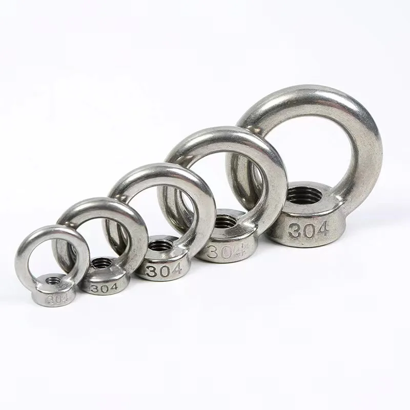 Din 582 Marine Grade Stainless Steel 304 316 Lifting Eye Nut Secure