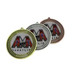 High quality die cast new design antique color filled manufacture blank metal custom medal award wrestling