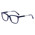 High quality square men fashion acetate optical glasses