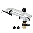 Sprinklers Metal Sprinkler Irrigation Sprinkler Long Distance Irrigation Metal Big Rain Gun Sprinkler With Nozzle Set