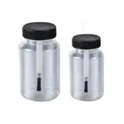 Wide Mouth Empty Plastic Bottles with Brush Cap 15ml 20ml 30ml 50ml 60ml 80ml 100ml 120ml 150ml