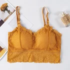 Breathable Push Up Bras Sexy Push Up Transparent Underwear Lingerie Women Push Up Lace Bras and Brief Set