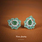 Emerald 2020 Luxury Retro Trend Delicate Emerald Earrings