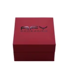 Foil Marble Design Boxes Luxury Embossed Gold Foil Logo Marble Drawer Earring Jewelry Packaging Box